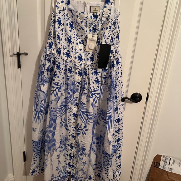 Tuckernuck blue and white sundress - Picture 1 of 2